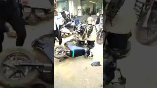 Frustrated With Poor Service Customer Smashes Ola EBike With Hammer Outside Showroom olascooter [upl. by Wash]