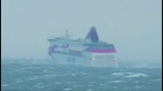 Baltic Princess In Storm 212019 Alfrida Aapeli [upl. by Aenit75]