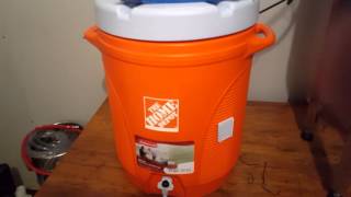 Ss Brewtech 14 Gallon Conical w Temperature Con [upl. by Anilah]