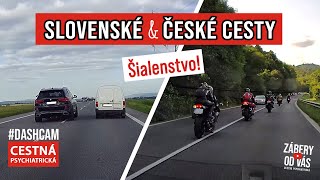 Psychiatria na cestách  38 časť  Šialenstvo situácie z SKCZ ciestdiaľnic DASHCAM🇸🇰🇨🇿 [upl. by Redla]