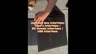 60W Folding Solar Power Pack [upl. by Sherman]