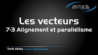 Alignement de trois points Les Vecteurs Seconde [upl. by Licna]