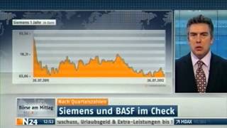 Siemens Neue Gerüchte um Gewinnwarnung [upl. by Sykes]