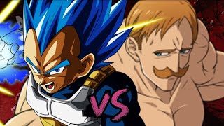 Vegeta vs Escanor Duelos Legendarios de Rap de la Historia ¡Eco  Ft Bawsersaurus Rex [upl. by Sioux]