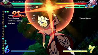 DBFZ  Zamasu Vegito Beerus sample combos [upl. by Yale]