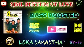 Loka Samastha  4 The People  Jassie Gift  Bass Boosted  Hi Res Audio 320 kbps [upl. by Wittie789]