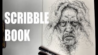 Scribble book  face portrait [upl. by Caniff]