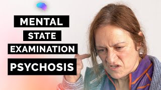 Psychosis Schizophrenia  Mental State Examination MSE  OSCE Guide  SCA Case  UKMLA  CPSA [upl. by Sillad]