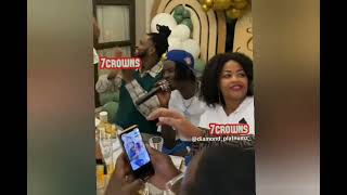 Zari na diamond Mapenzi mubashara wafanya part kubwa zuchu Hana chake diamondplatnumz zarizuchu [upl. by Enniroc847]