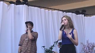 Drown  Clairo with Cuco at Lollapalooza 2018 [upl. by Shama970]