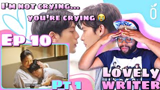 Lovely Writer The Series นับสิบจะจูบ  Episode 10 Pt 1 Reaction  Topher Reacts [upl. by Seow]