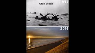 DDay Normandy Beach Then and Now [upl. by Lachish458]