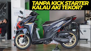 Honda Vario 125 Dan 150 Tanpa Kick Starter Bagaimana Kalau Aki Tekor  Click 🛵 vario125 vario150 [upl. by Etnomaj]