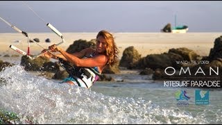 Oman Kitesurf Paradise [upl. by Ymerej419]