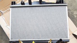 Mazda 2 2011 Radiator Assembly Replacement [upl. by Eirased]