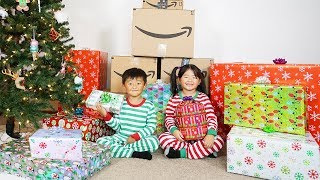 Christmas Presents and Surprise Toys Opening from Amazons 2018 Holiday Toy List [upl. by Hbaruas470]