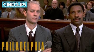 Philadelphia  quotWe Dont Live In This Courtroom Do Wequot  CineStream [upl. by Hughett]