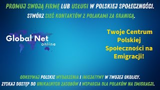 Jak Global NET Wspiera Polaków na Emigracji [upl. by Ellehciram96]