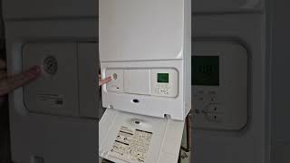 How to top up pressure Worcester Bosch boiler keyless filling link [upl. by Aennaej]