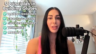 5 Things You Need To Know To Build BIGGER GLUTES [upl. by Renita118]