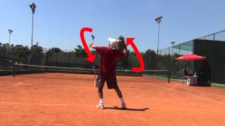 Jogar Tênis  Corrigir o saque parte 1  Tips By Newton Tenis  Fix you service  Part 1 [upl. by Oniratac215]