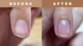 How I Prep My Cuticles and Natural Nails For Gel Polish  Gemma Plumb [upl. by Einama130]