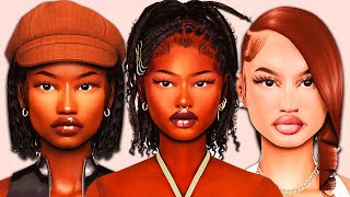 2000s Aesthetic sims ‼️  CC Folder amp Sims Download  Sims 4 Create a Sim [upl. by Asiek733]