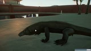 planet zoo franchise mode Komodo dragon [upl. by Gerianna]