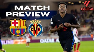 Barcelona vs Villarreal  Match Preview La Liga 2425 [upl. by Nirehs140]