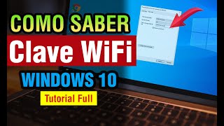 Como saber la contraseña de mi WiFi de mi pc Windows 10 2024 [upl. by Norrehs239]