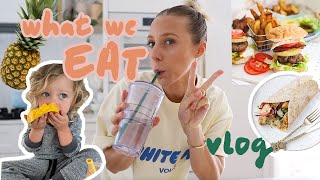 What me amp my toddler eat  my growing body  VLOG [upl. by Llerol]