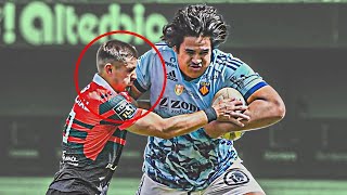 Why are Polynesian Rugby Players BIG  Posolo Tulagi is even BIGGER than his uncles [upl. by Yekcor]