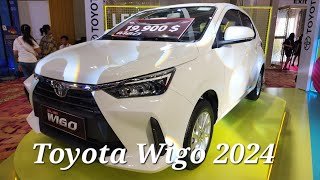 Toyota Wigo 2024 10L [upl. by Atinehs]