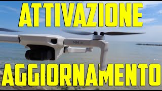 DJI MINI 4K TUTORIAL  Come ATTIVARLO e COME prepararsi al PRIMO VOLO [upl. by Neelasor859]