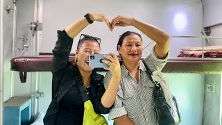 Taking Mom on a Surprise Trip to meet our South Indian InLaws❤️😂 Naga Nuna Vlogs [upl. by Nivej12]