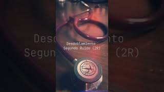 Desdoblamiento Segúndo Ruido  Soplos Cardíacos 🫀 Parte 2 shorts medicina corazon [upl. by Jesher723]