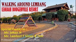 Walking Around  Lembah Bougenville Resort Maribaya Lembang  Near Bandung  West Java Jawa Barat [upl. by Daisey]