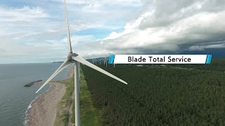 Blade Total Service that supports stable operation of wind turbine generators [upl. by Elocin]