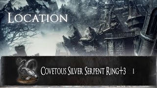 Covetous Silver Serpent Ring3  The Ringed City  Dark Souls 3 [upl. by Akeyla]