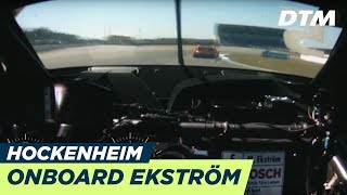 DTM Hockenheim 2018  Mattias Ekström Audi RS5 DTM  RELIVE Onboard Race 2 [upl. by Zelma696]