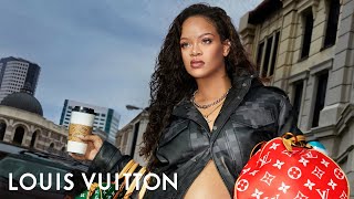 Rihanna for Mens SpringSummer 2024  LOUIS VUITTON [upl. by Einnol]