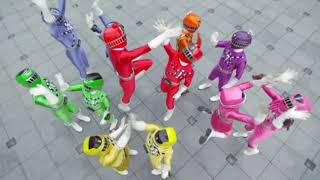 super sentai toqger opening เพลงซุปเปอร์เซ็นไต ทคคิวเจอ AMV [upl. by Olwena]