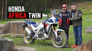 Honda Africa Twin Adventure Sports la moto de TATÁN MEJÍA 🔥🔥🔥 4k [upl. by Aylward]