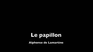 quotLe papillonquot dAlphonse de Lamartine  lecture [upl. by Sara-Ann]