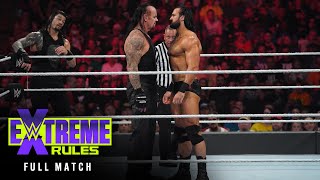 FULL MATCH Undertaker amp Roman Reigns vs Drew McIntyre amp Shane McMahon WWE Extreme Rules 2019 [upl. by Ferino233]