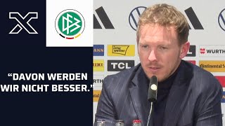 Nagelsmann warnt die Medien vor Schwarzmalerei  Deutschland vs Türkei [upl. by Eocsor478]