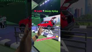 Bye Brezza 👋 New SUV in ₹8 Lakh only  Skoda Kylaq 2024 🔥skoda kushaq automobile arunpanwarx [upl. by Fortier]