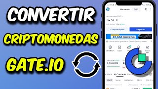 Cómo Convertir Criptomonedas en GATEIO  Guía Completa [upl. by Birdie]