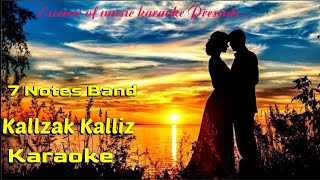 Kallzak kalliz konkani song karaoke 7 Notes Band [upl. by Hendrika]