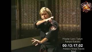 MASTER LARRY KENPO KARATE SELF DEFENCE TECHNIQUES VIRAL KARATE BRAVINTV [upl. by Verner]